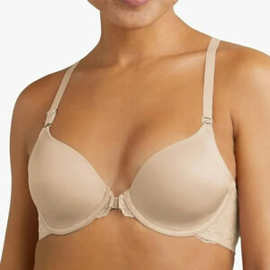 NEW Maidenform One Fab Fit Everyday Full Coverage Racerback Bra Women 38D Nude